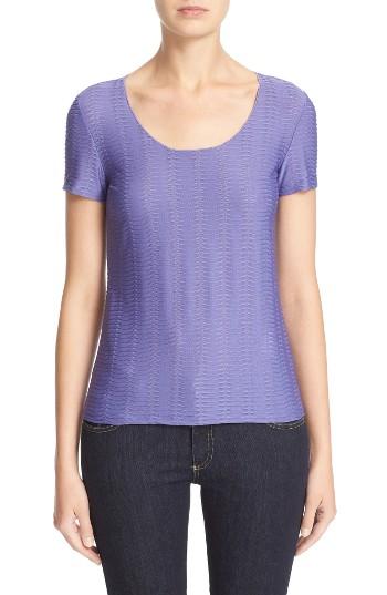 Women's Armani Collezioni Interlock Jersey Top