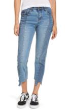 Women's Evidnt Patchwork Crop Skinny Jeans