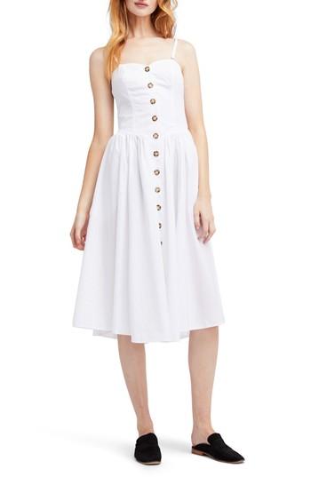 Women's Free People Perfect Peach Poplin Midi Dress - Pink