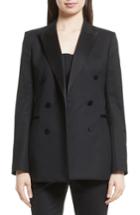 Women's Theory Wool Blend Tuxedo Jacket