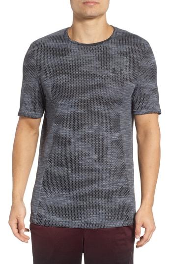 Men's Under Armour Siphon Camo Print Performance T-shirt - Grey