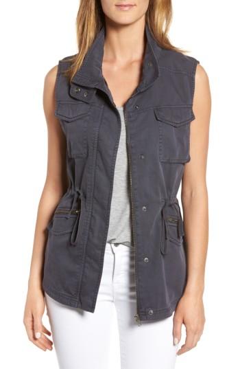 Women's Caslon Utility Vest - Grey