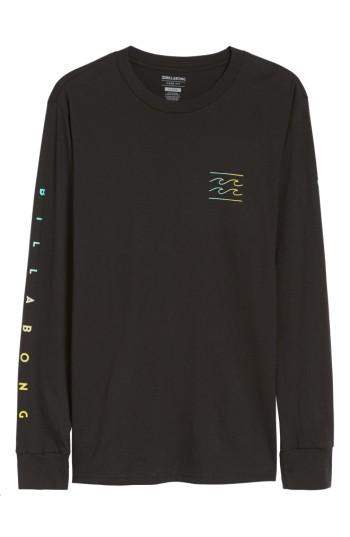 Men's Billabong Unity T-shirt, Size - Black