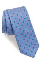 Men's Nordstrom Men's Shop Neat Silk Tie, Size - Blue