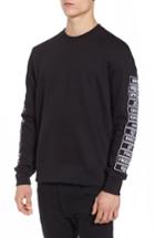 Men's Elevenparis Meace Fleece Sweatshirt, Size - Black