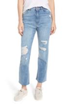 Women's Dl1961 Jerry High Waist Vintage Crop Straight Leg Jeans - Blue