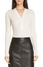 Women's Boss Fenila Colorblock Sweater - White