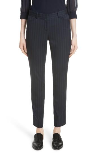 Women's Lafayette 148 New York Downtown Ankle Pants - Blue