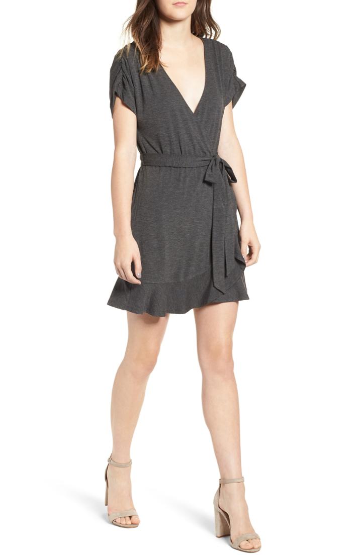Women's Speechless Surplice Knit Dress