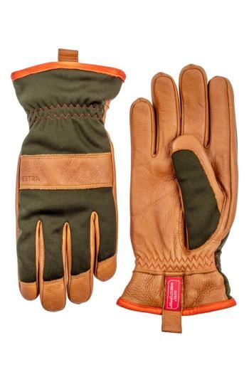Men's Hestra 'tor' Leather Gloves