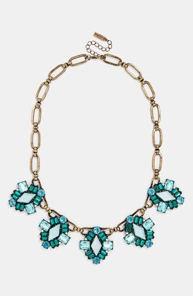 Baublebar 'diamond Cayman' Collar Necklace Blue Multi/