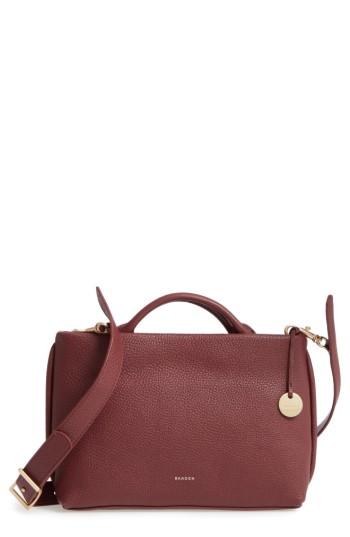 Skagen Mikkeline Mini Leather Satchel - Red