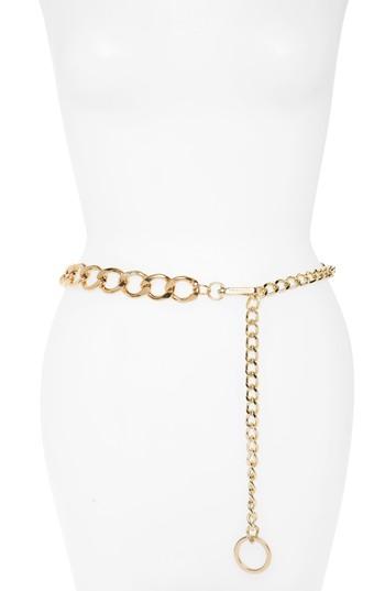 Women's Steve Madden Chain Link Belt - Gold