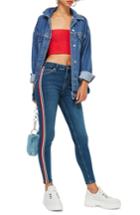 Women's Topshop Moto Jamie Side Stripe Jeans