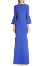 Women's Chiara Boni La Petite Robe Iva Bell Sleeve Gown - Blue