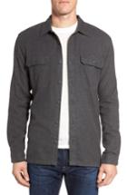 Men's Patagonia 'fjord' Regular Fit Organic Cotton Flannel Shirt - Black