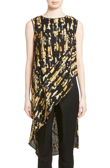 Women's Zero + Maria Cornejo Heli Mosiac Fil Coupe Tunic