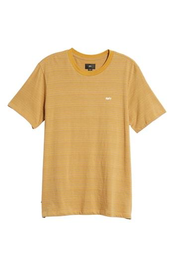 Men's Obey Apex Stripe T-shirt - Green