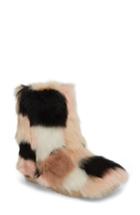 Women's Ugg Shag It Crazy Genuine Toscana Shearling Classic Bootie M - Beige