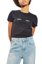 Women's Topshop Babes Unite Tee - Black