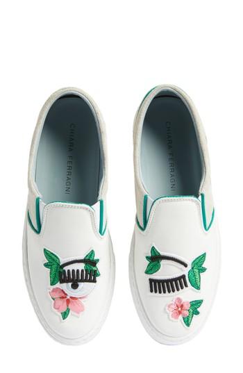 Women's Chiara Ferragni Flower Power Slip-on Sneaker