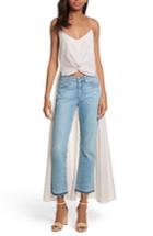 Women's Caroline Constas Stripe Cape Tank - Pink