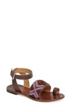 Women's Free People Torrence Ankle Wrap Sandal .5-8us / 38eu - Purple