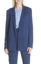 Women's Tracy Reese Boxy Suit Jacket - Blue
