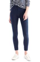 Women's J.crew Pull-on Toothpick Indigo Jeans