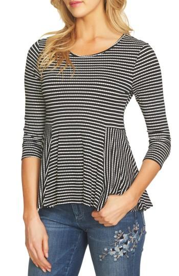 Women's Cece Scalloped Knit Swing Top