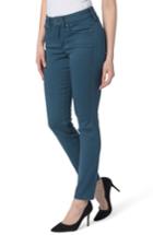 Women's Nydj Ami Colored Stretch Skinny Jeans - Blue