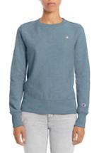 Women's Champion Reverse Weave French Terry Crewneck Sweatshirt - Blue