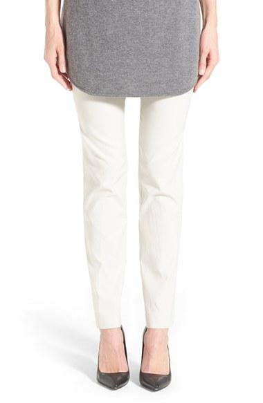 Women's Nic+zoe 'the Wonder Stretch' Straight Leg Pants - Grey