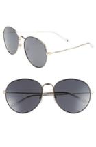 Women's Givenchy 60mm Round Metal Sunglasses - Gold