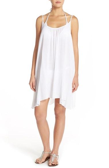 Women's Elan Cover-up Slipdress - White