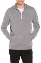 Men's 1901 Quarter Zip Hoodie - Grey