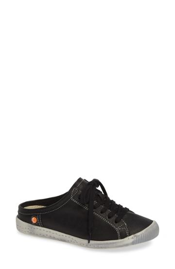 Women's Softinos By Fly London Ije Sneaker Mule -8.5us / 39eu - Black