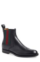 Men's Gucci 'strand' Wingtip Chelsea Boot