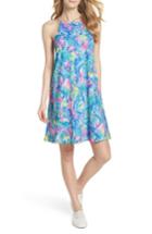 Women's Lilly Pulitzer Margot Swing Dress, Size - Blue
