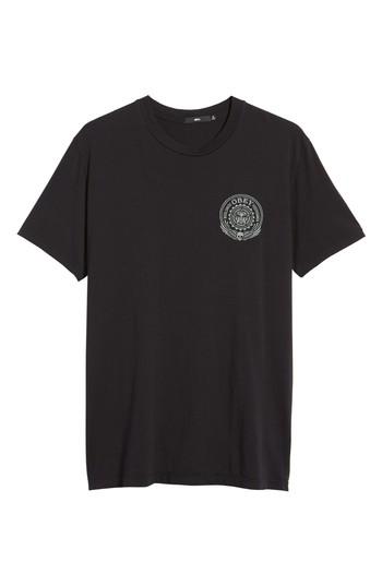 Men's Obey Skulls & Wings T-shirt, Size - Black