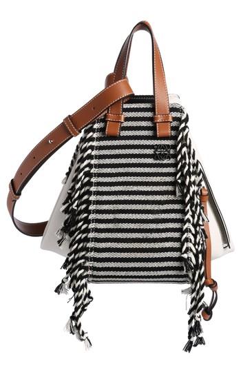 Loewe Small Hammock Scarf Crossbody Bag - White