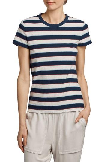 Women's James Perse Shrunken Retro Tee - Blue