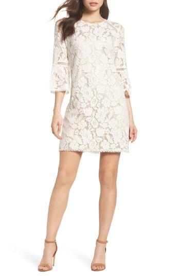 Women's Vince Camuto Lace A-line Dress - Ivory