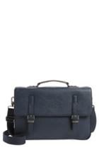 Men's Ted Baker London Country Crossgrain Messenger Bag - Blue