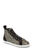 Women's Jimmy Choo Genuine Fox Fur Sock Sneaker .5us / 36.5eu - Black