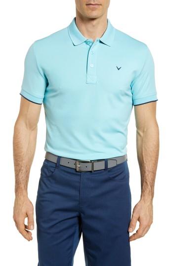 Men's Callaway X Slim Fit Stretch Polo Shirt - Black