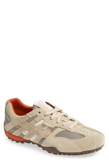 Men's Geox 'uomo Snake 94' Sneaker Us / 44eu - Beige