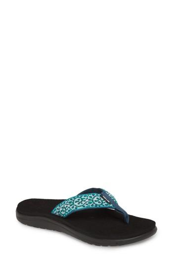 Women's Teva Voya Flip Flop M - Blue