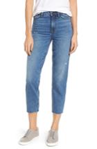 Women's Sam Edelman The Mary Jane Raw Edge Crop Jeans - Blue