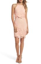 Women's Bb Dakota Bryn Lace Halter Dress - Ivory